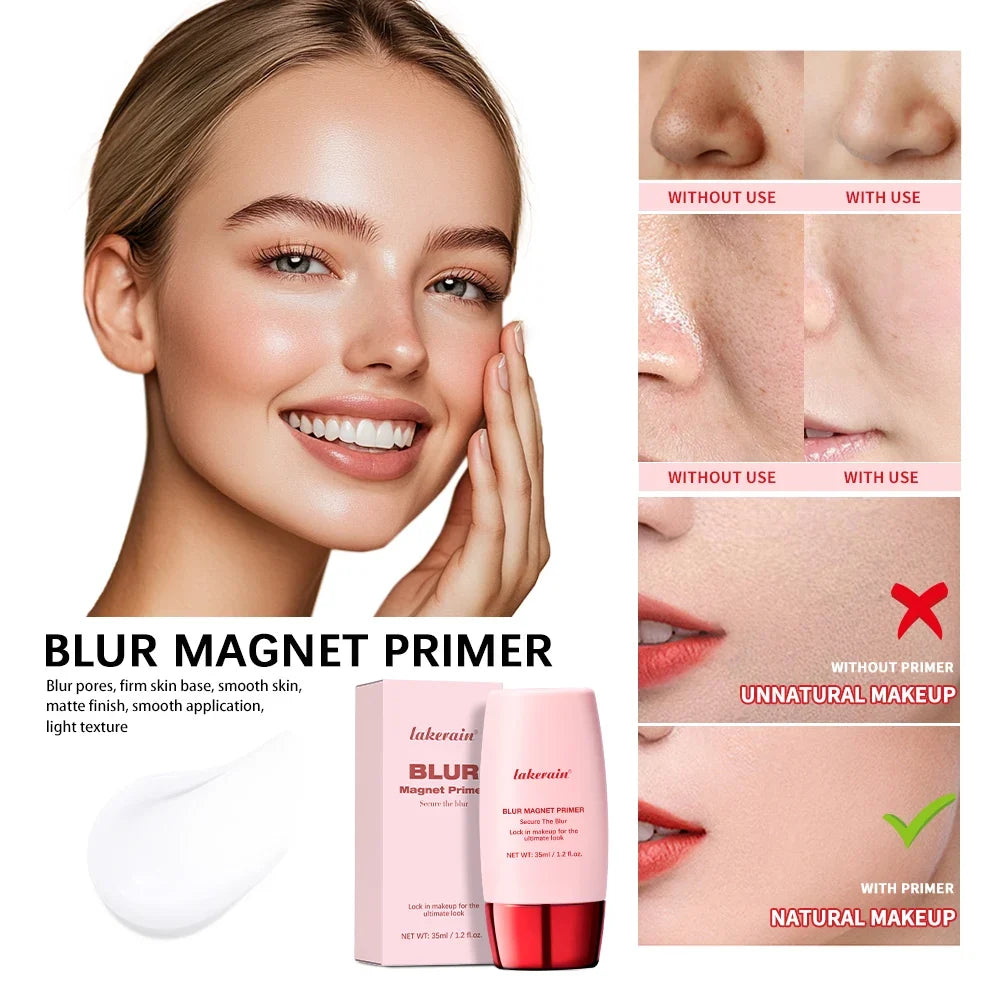 Lakerain Blur Magnet Primer – Matte, Pore-Minimizing & Moisturizing
