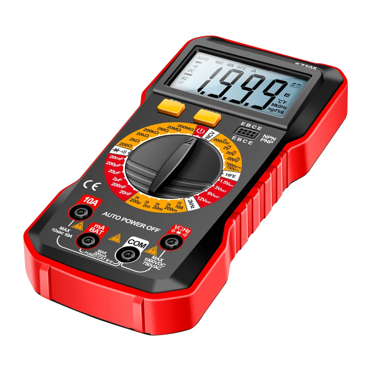 ANENG SZ305 Multimeter Capacitor Testers Professional 1999 Counts