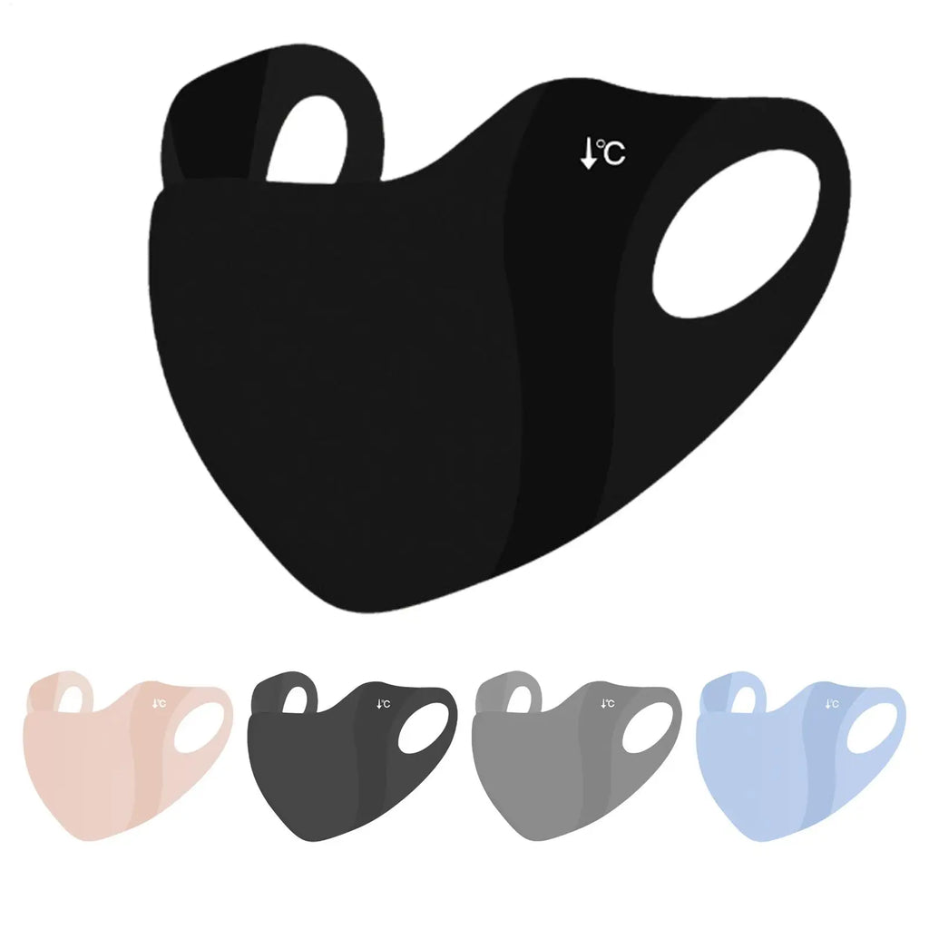 Women's Ice Silk UV Face Cover – UPF 50+ Cooling Sun Mask