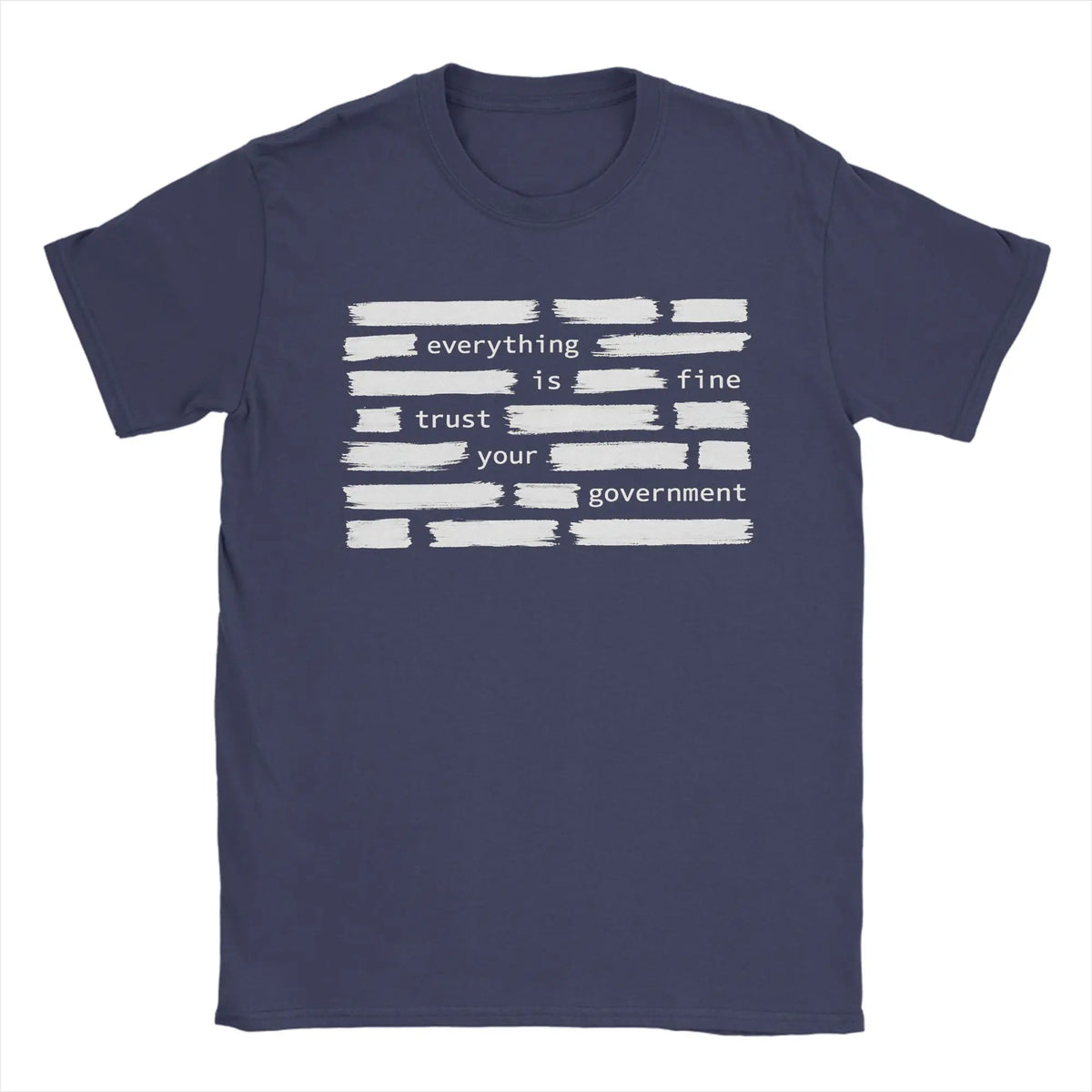 "Everything Is Fine" Funny Men's Graphic T-Shirt | Cotton Tee