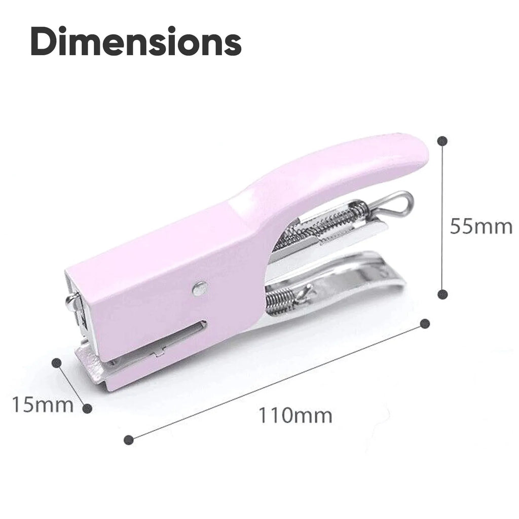 Mini Metal Handheld Stapler No.10 with 750 Staples | Office & Crafts
