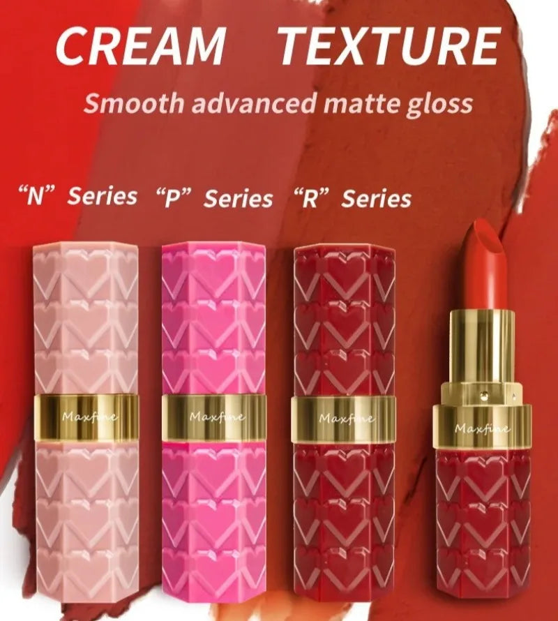 Nude Matte Lipsticks 4 Colors Waterproof Long Lasting Lip Stick Not