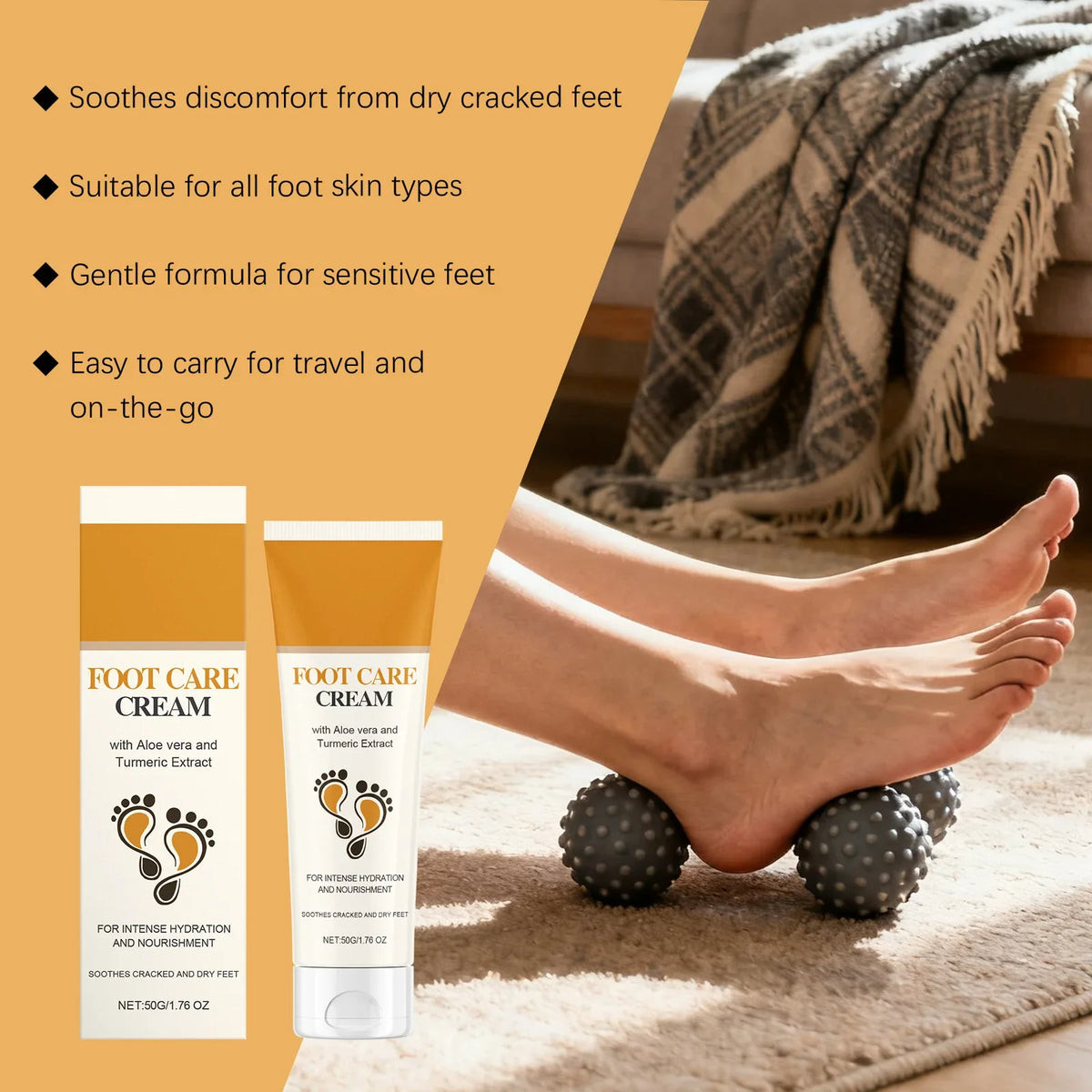 Moisturizing Foot Cream – Heel Repair, Callus & Dry Skin Balm