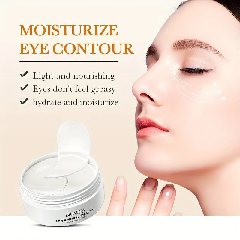 REAROYA Rice Milk Eye Mask – Dark Circles, Bags & Wrinkles