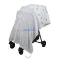 Baby Stroller Canopy Sunshade & Fly Net | Full Coverage 135x120cm