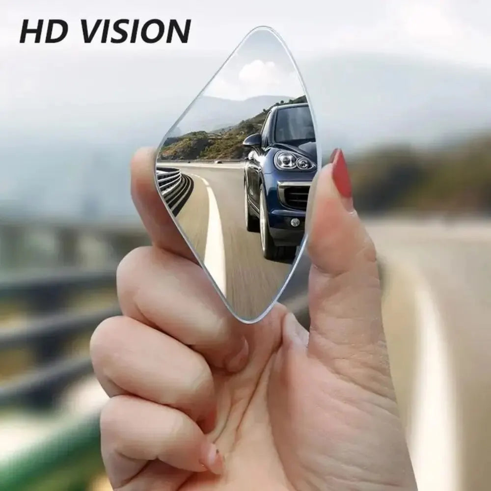 2-Pack Blind Spot Mirrors – 360° Wide Angle Rearview Car Mirror