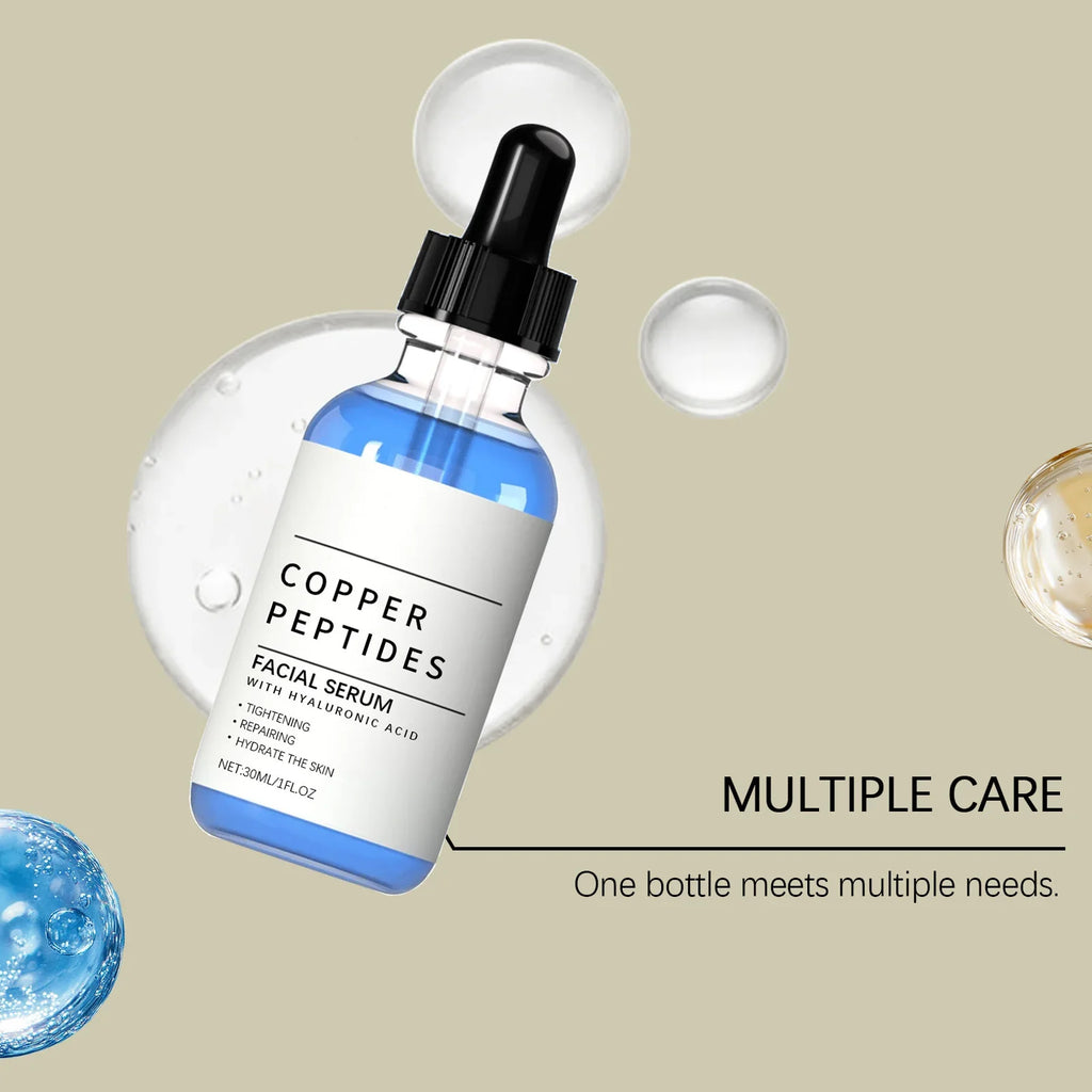 Copper Peptide Face Serum – Hydration & Skin Barrier Repair 30ml
