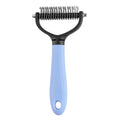 2-Sided Pet Dematting Comb | Undercoat Rake for Cats & Dogs