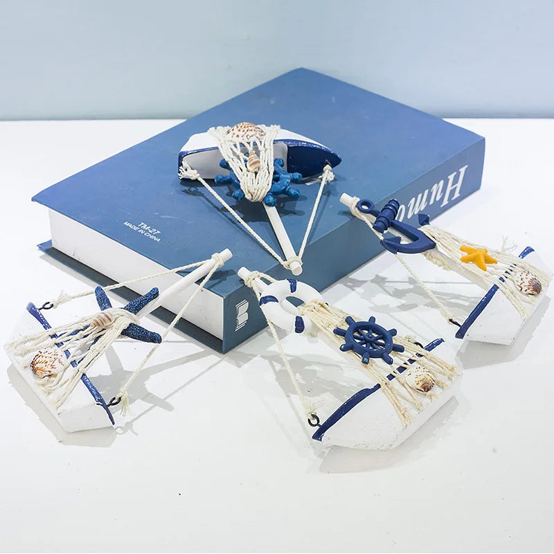Mediterranean-style Sailboat Ornaments Home Decoration Items