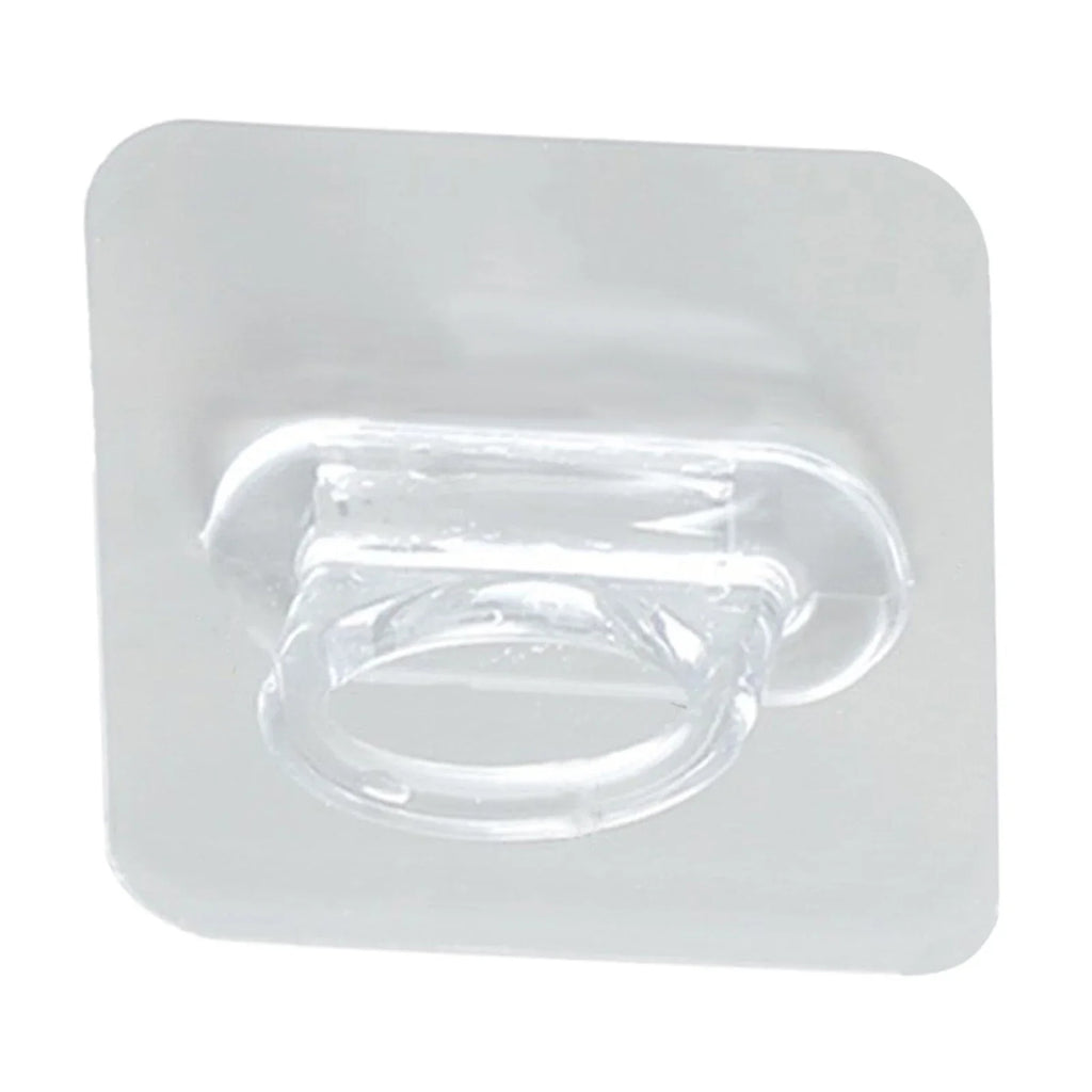 Self-Adhesive Curtain Rod Holder Hooks | No-Drill Wall Mount