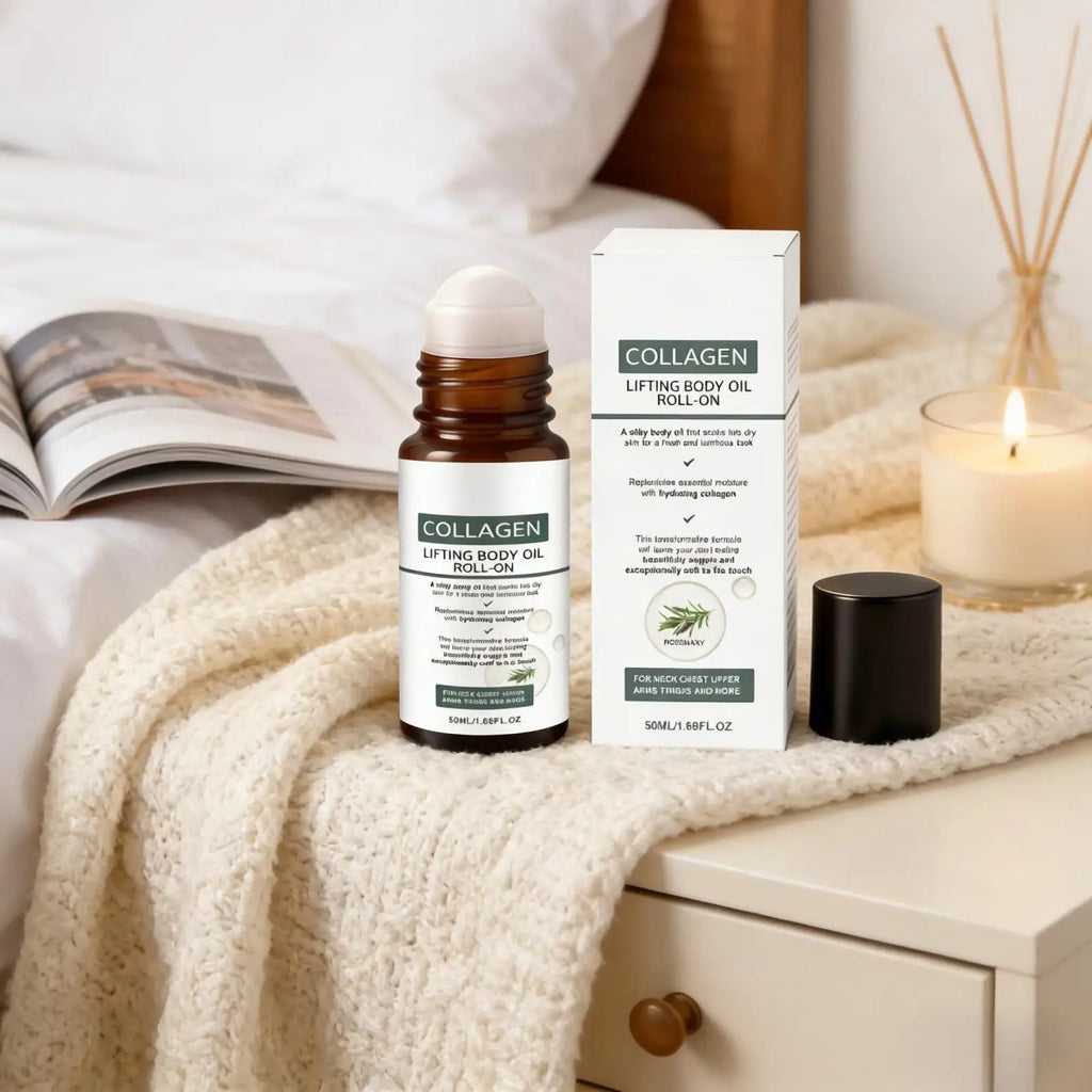 Collagen Body Oil Roll-On | Rosemary Firming Moisturizer 50ml