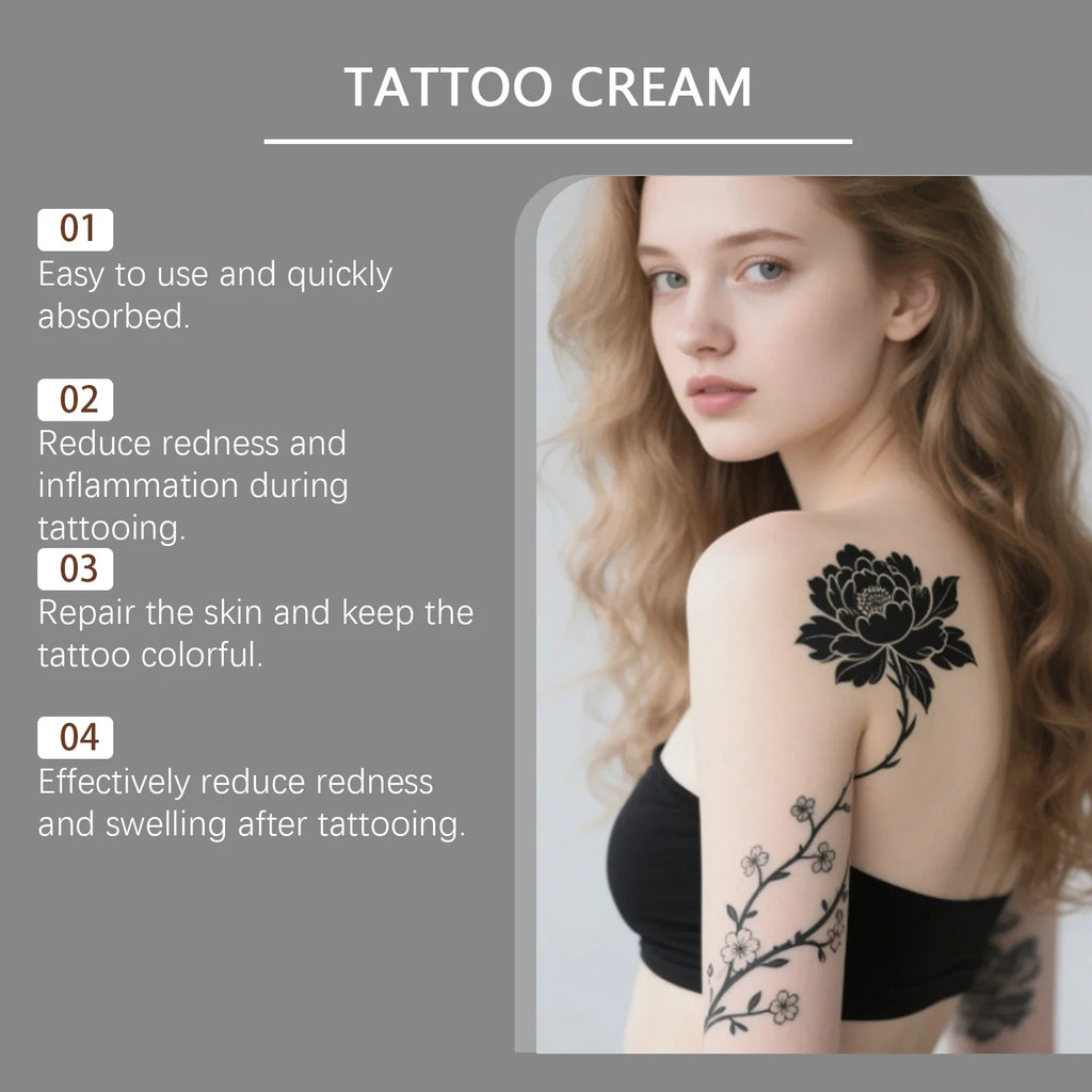 Tattoo Aftercare Cream – Aloe Vera & Vitamin E Color Lock 20g
