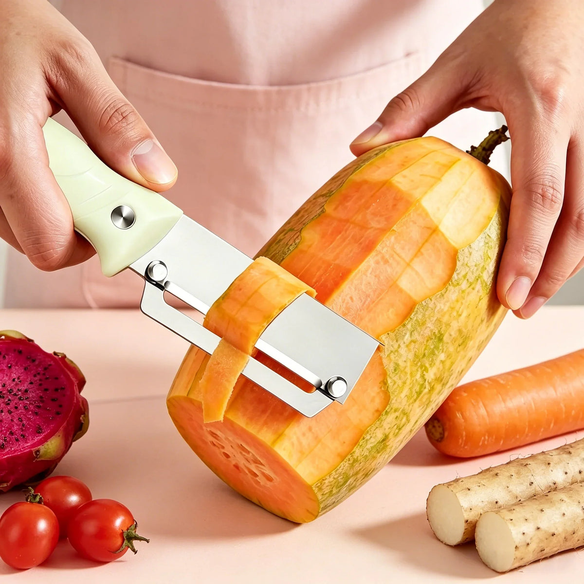 Multifunctional Stainless Steel Vegetable & Pineapple Peeler