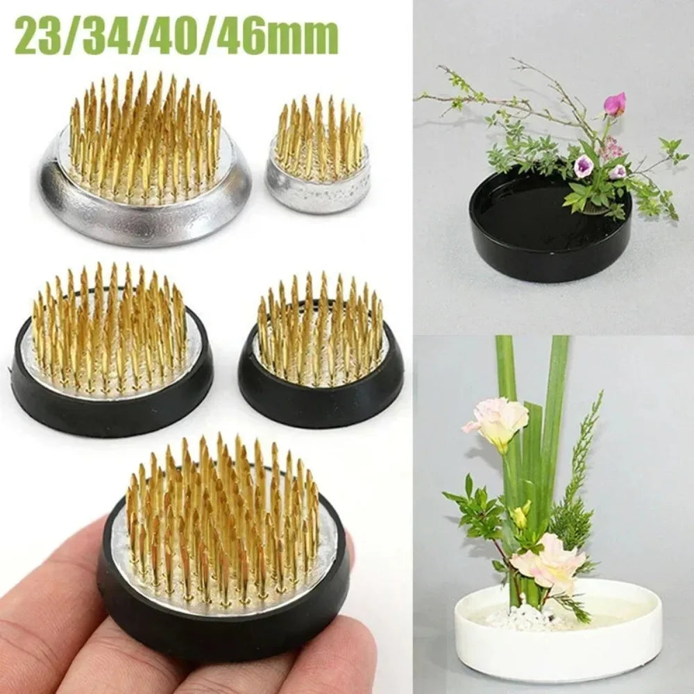 4 Sizes Ikebana Holder Pin Flowers Floral Decor Arrangement Insert