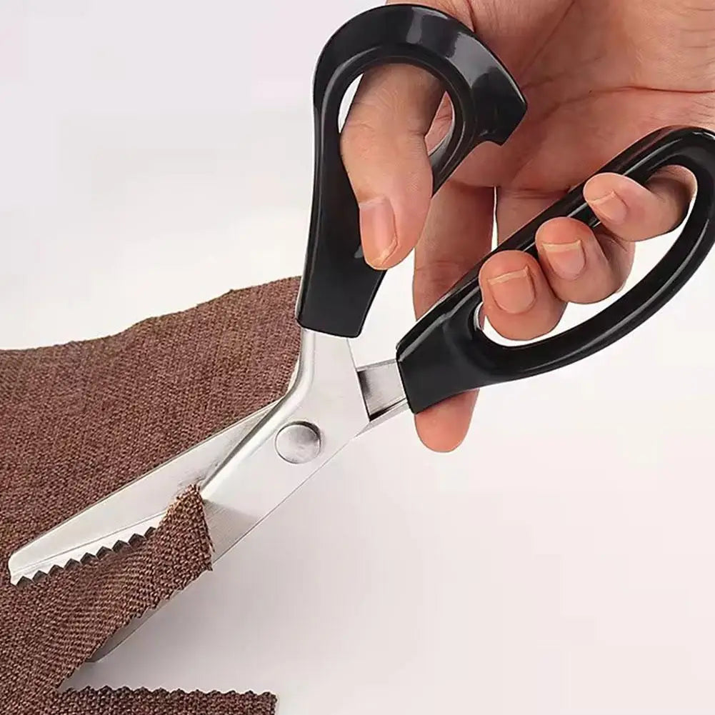 Stainless Steel Pinking Shears – Zigzag Sewing Scissors