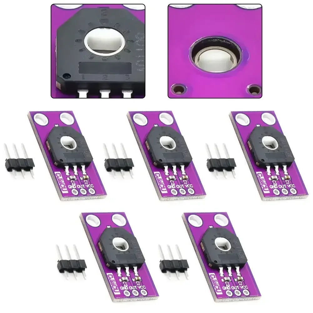 5-Pack CJMCU-103 Rotary Angle Sensor Module 10KΩ Potentiometer