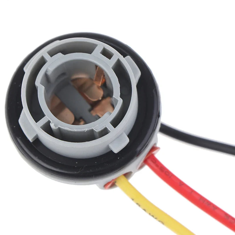 2-Pack 1156 1157 BAY15D Bulb Socket Adapter for Brake Lights