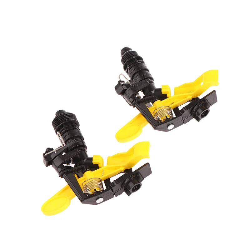 1 2 3 4 Male Thread 360 Degree Rotatable Plastic Sprinklers Rocker