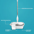 G26 Cordless Electric Mop & Sweeper All-in-One | 50-Min Battery