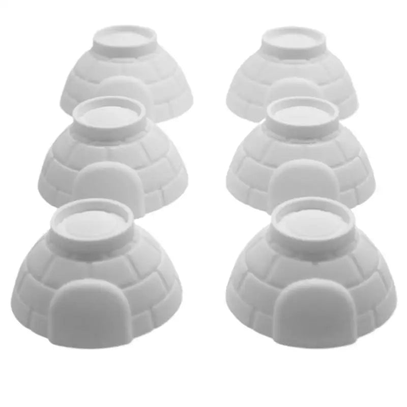 6-Cavity Igloo Silicone Cake Mold Mousses Ice Cream Kitchen Pastry