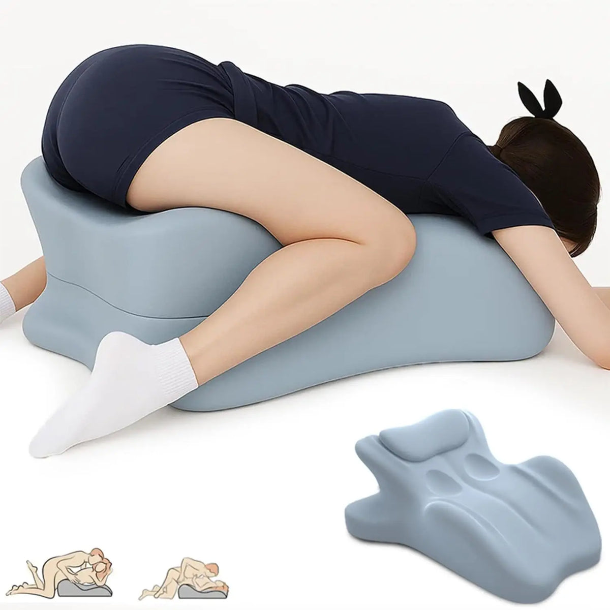 U-Shape Face Down Prone Position Pillow | Bed Support Cushion