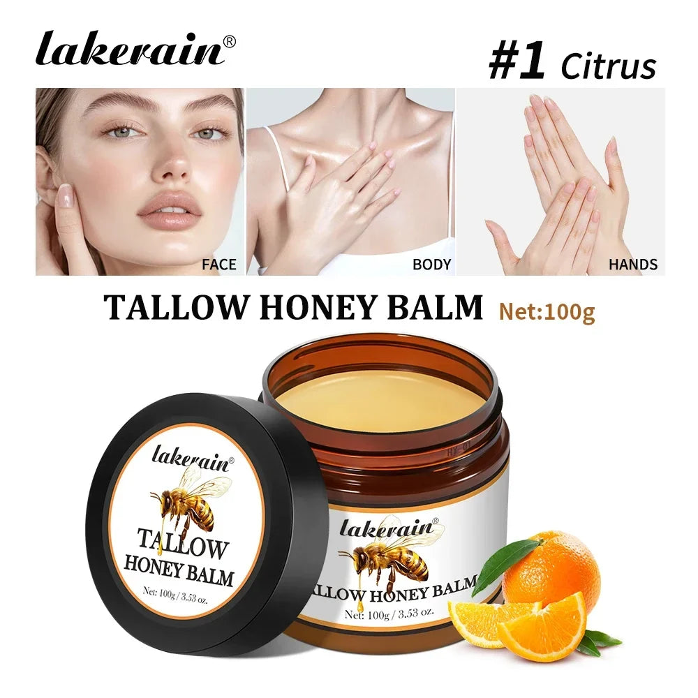 Tallow Honey Balm Specifically Dryness Itchiness Skin Moisturizing