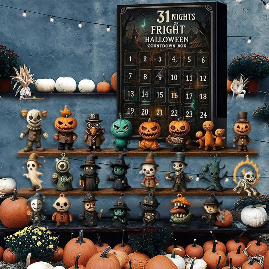 31 Nights of Fright Halloween Countdown Advent Calendar 2025