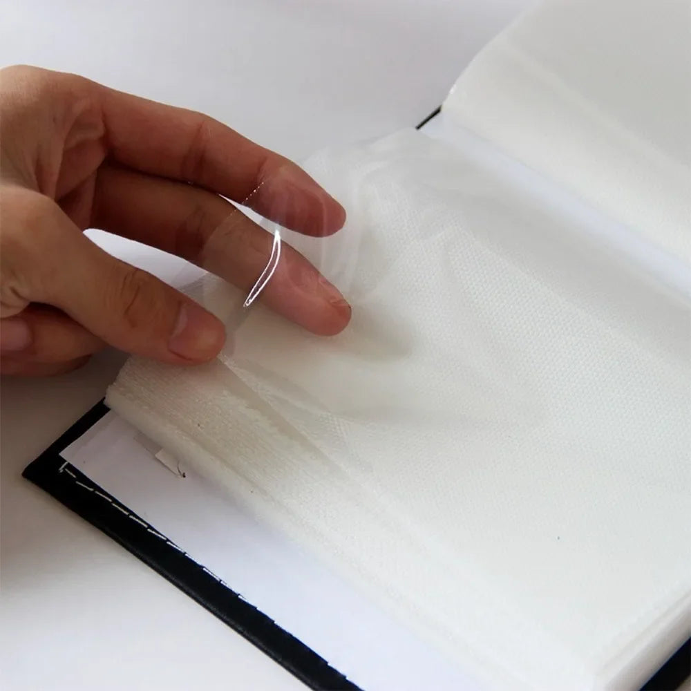 100 Pocket Linen Photo Album – Slip-In 4x6 Picture Storage
