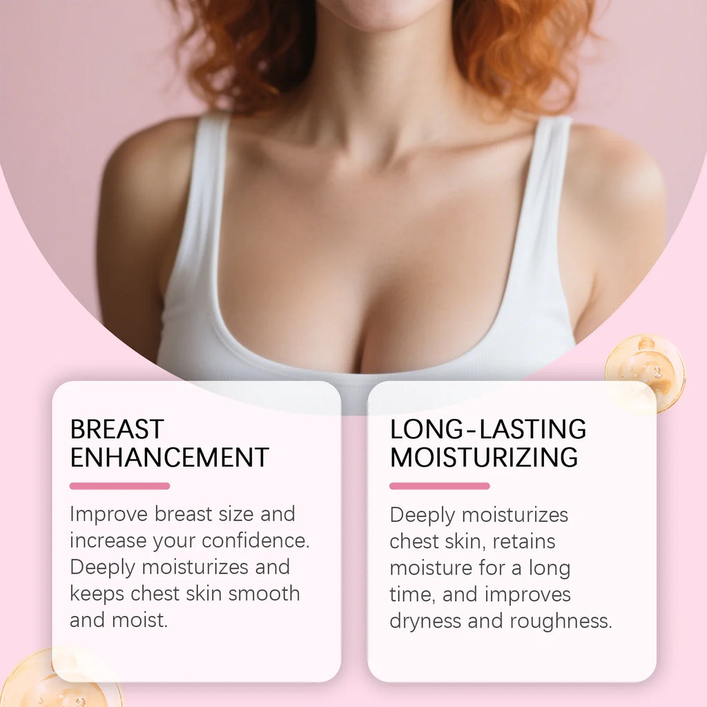 OceAura Breast Massage Oil – Firm, Nourish & Contour Skin