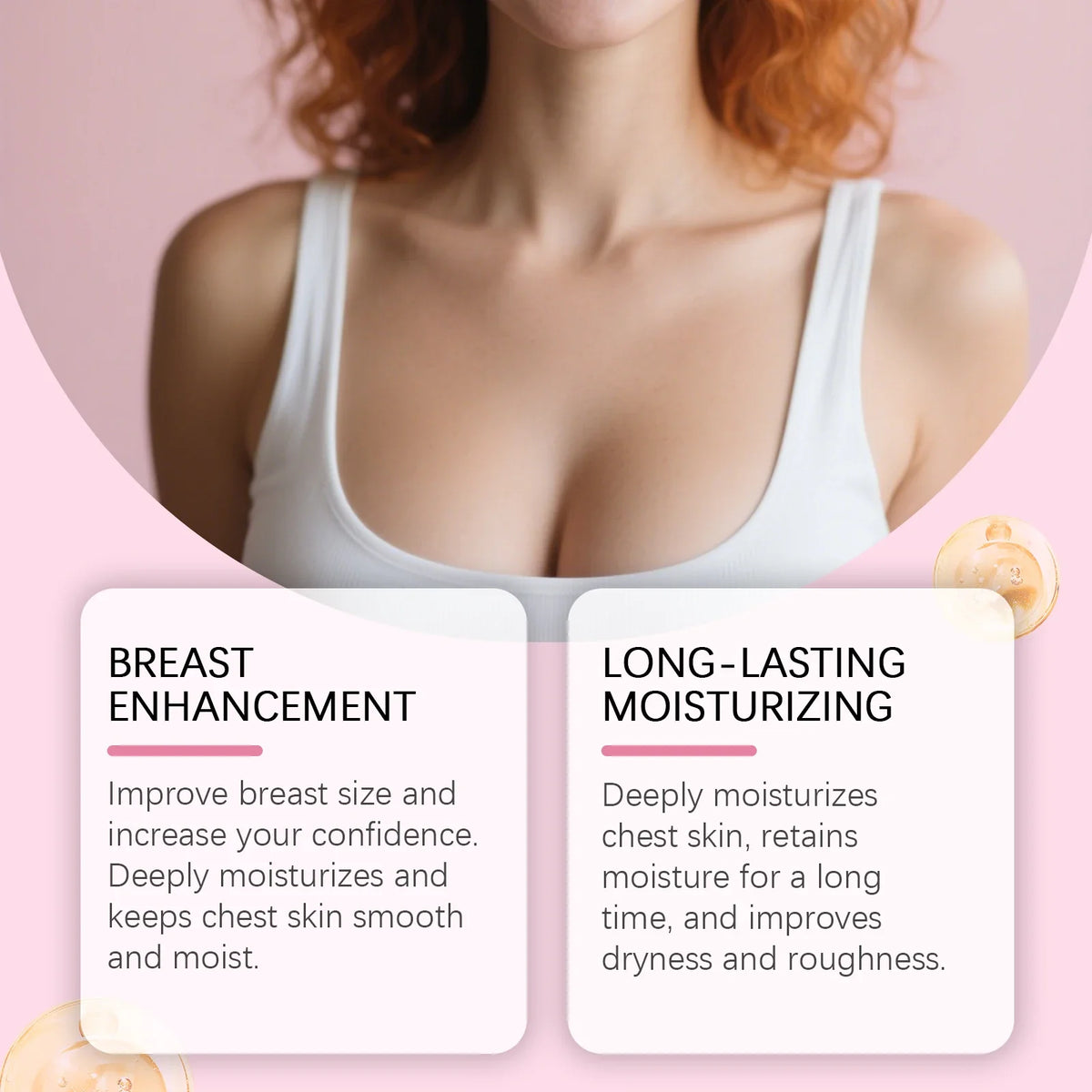 OceAura Breast Massage Oil – Firm, Nourish & Contour Skin