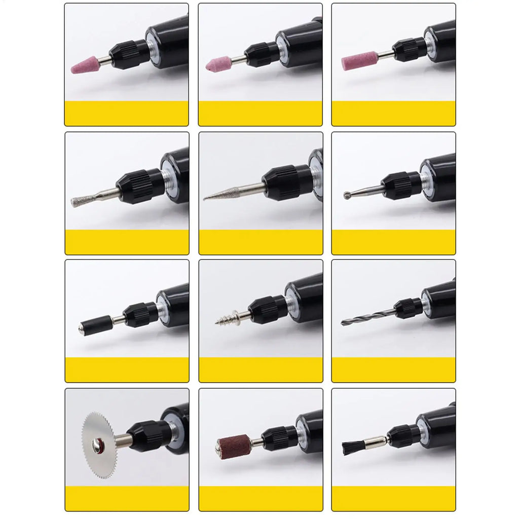 6-Speed Rechargeable Rotary Tool Kit | Engraving Pen & LED