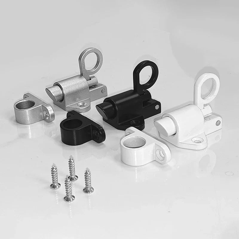 Aluminum Alloy Spring Door Bolt Automatic Gate Latch Lock