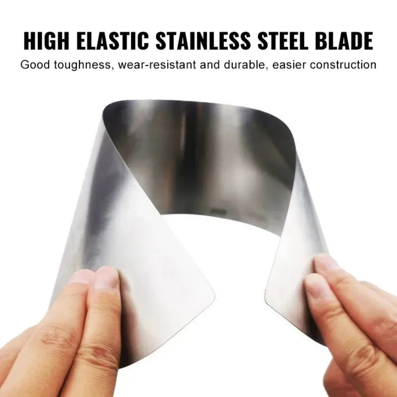 Drywall Smoothing Spatula 25/40cm Flexible Skimming Blade Tool