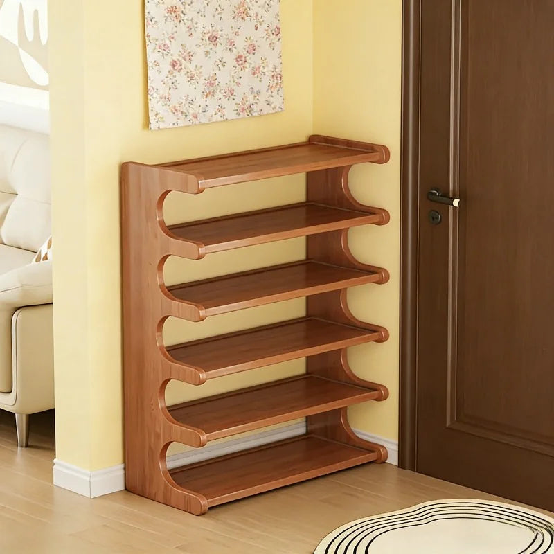 Large Bamboo Shoe Rack – Multi-Tier Freestanding Shoe Organizer