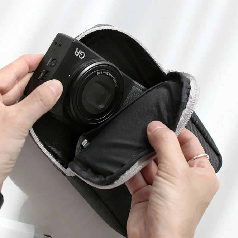 Travel Electronics Organizer Bag – Cables, Power Bank & Earphones