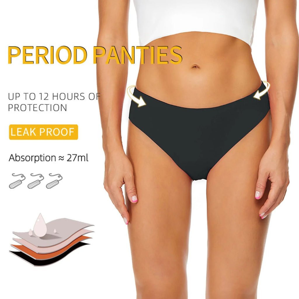 Leakproof Period Swimwear Bikini Bottom | High Waist