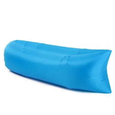 Inflatable Lounger Air Couch | Beach & Camping Chair + Bag
