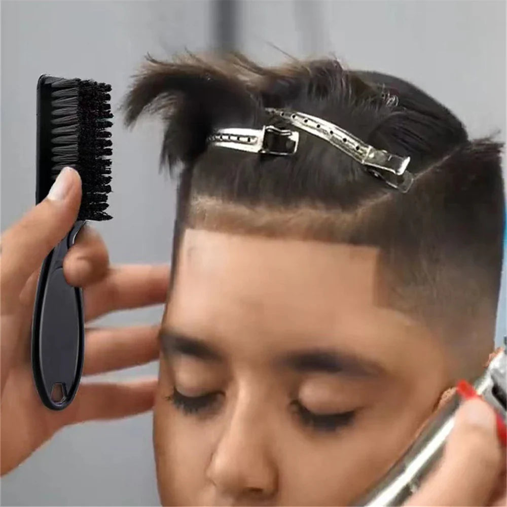 Soft Bristle Barber Cleaning Brush for Clippers & Blades