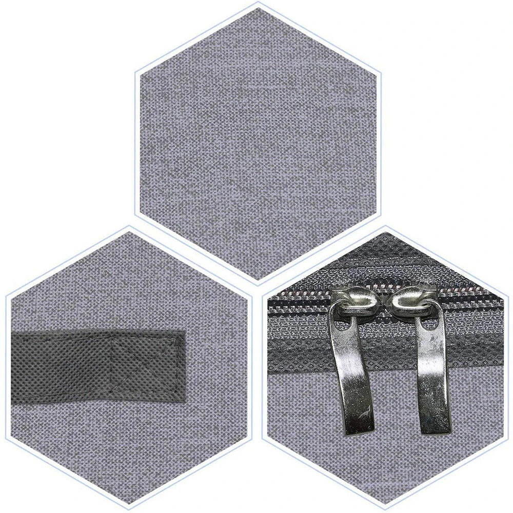 Under-Bed Storage Bags Set of 2 | Foldable with Lid & Handles