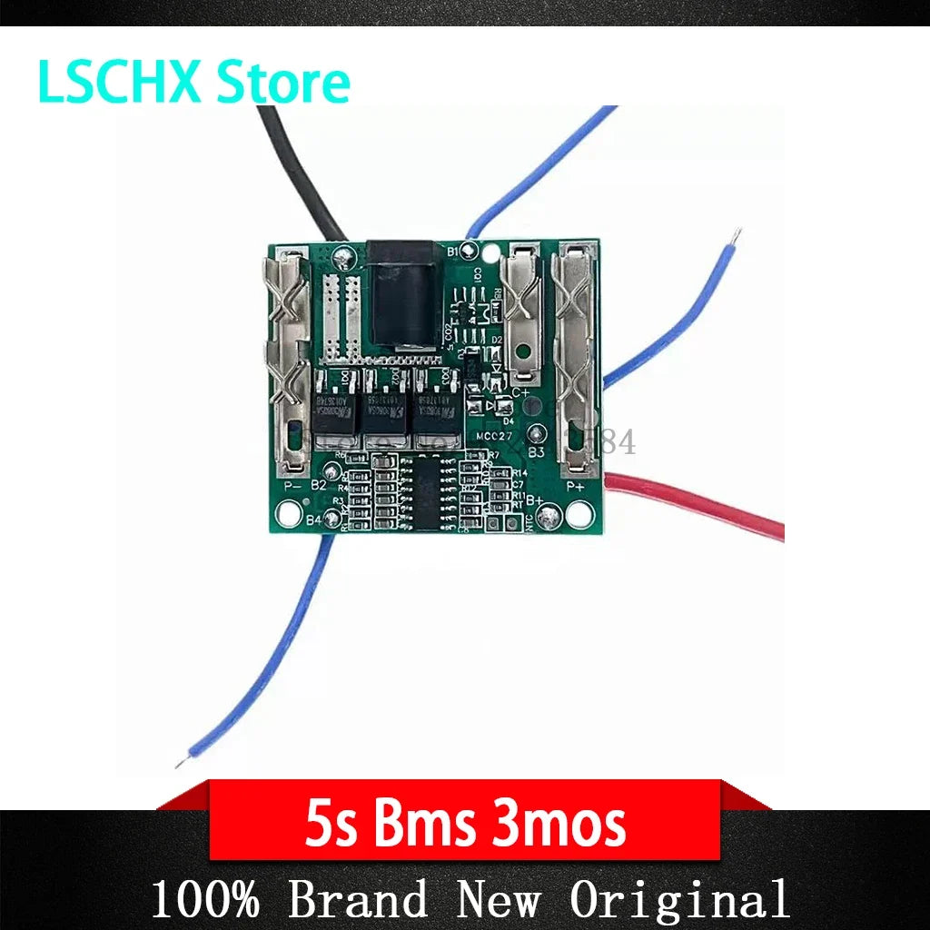 5S BMS 18V/21V 18650 Lithium Battery Protection Board | Power Tools