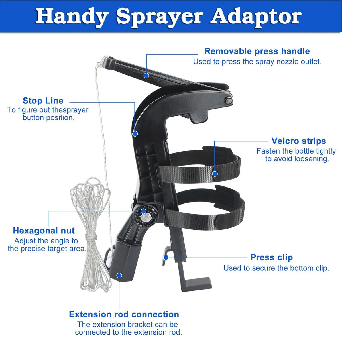 Telescopic Spray Can Extension Pole – Adjustable Painting Wand