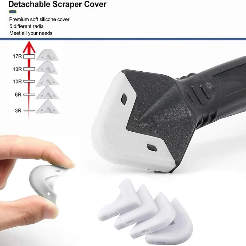 9-in-1 Caulk Finisher & Silicone Sealant Scraper Tool Set