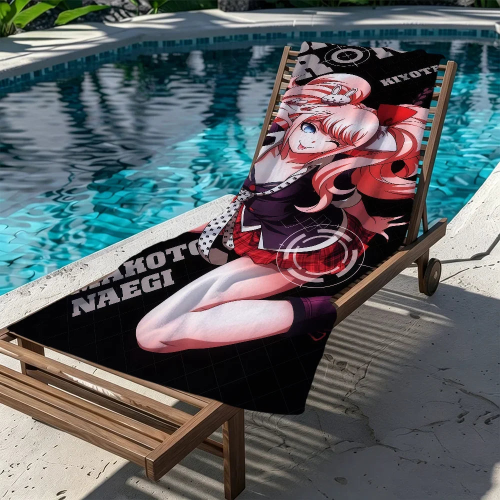 Danganronpa Anime Quick-Dry Beach Towel | Soft Microfiber