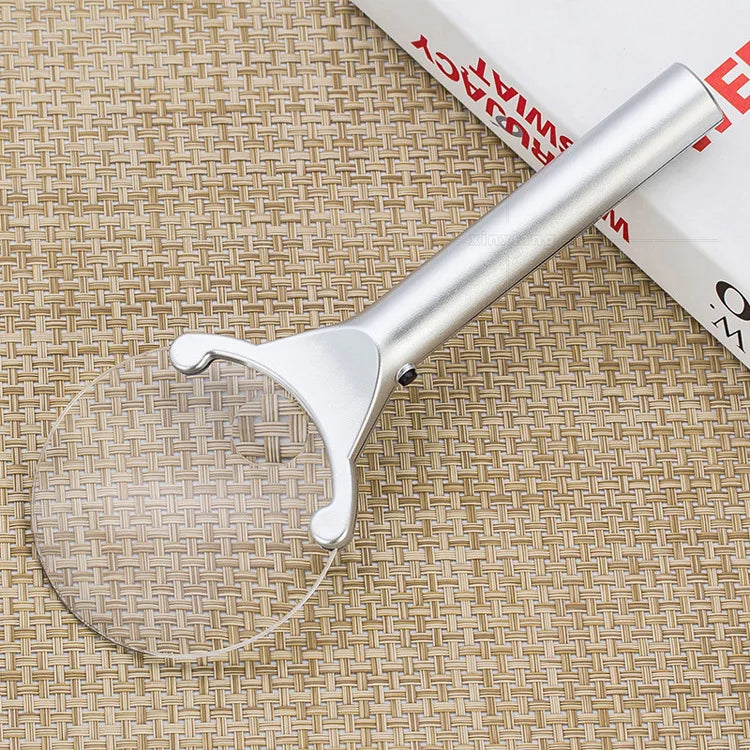 90mm LED Magnifying Glass 2.5X & 6X Handheld Lighted Loupe
