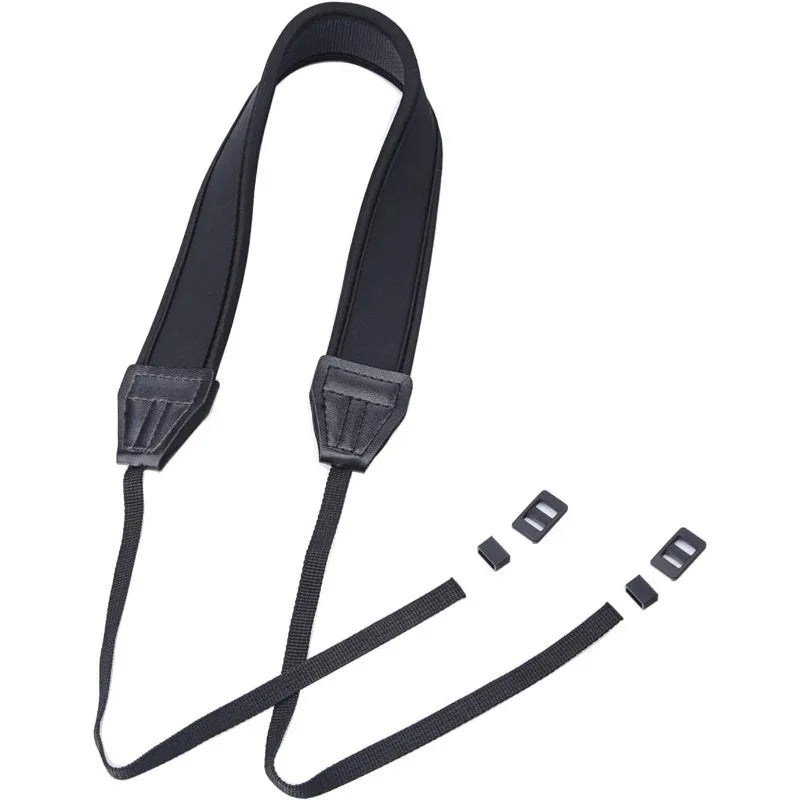 Soft Neoprene Binoculars Neck Strap – Padded Camera Lanyard