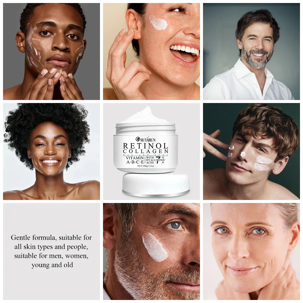 Retinol Collagen Cream – Vitamin E & Shea Butter Anti-Aging