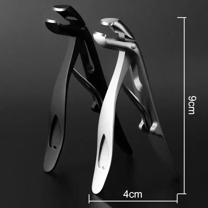 Stainless Steel Nail Clipper – Anti-Splash Thick Nail Trimmer