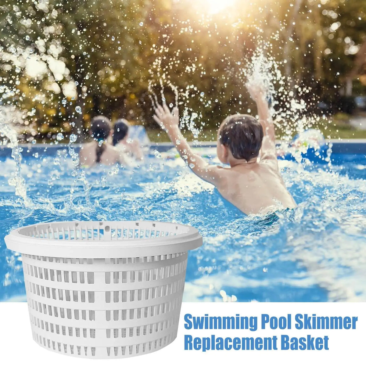 Pool Skimmer Filter Basket – Leaf & Debris Strainer