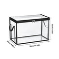 Book Storage Box Clear Stackable Large Capacity Containers