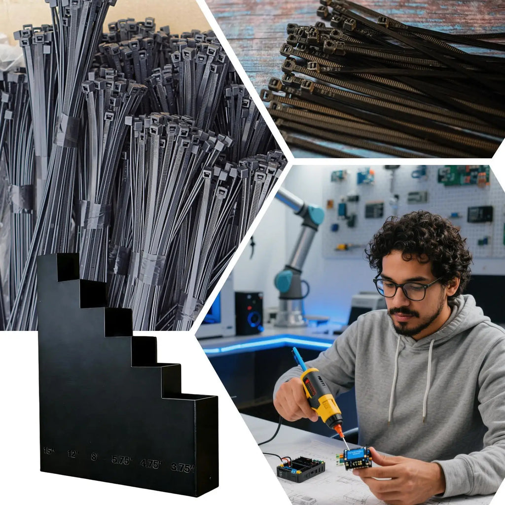 Zip Tie Organizer – Wall Mount & Drawer Storage for Garage